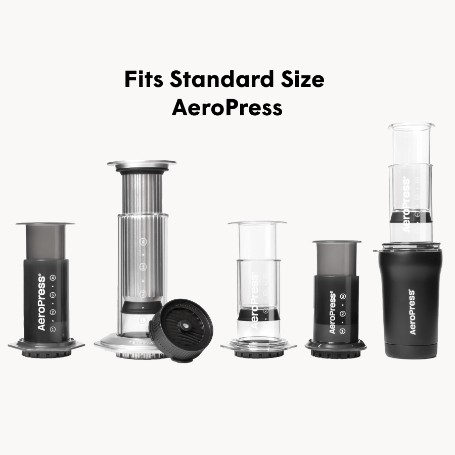 AeroPress Flow Control Filter Cap - Standard - Reusable Coffee Filter for Everyday Brewing