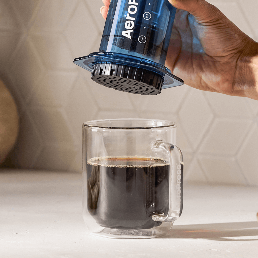 AeroPress Coffee Maker - Clear and Colors - Coffee Press for Smooth Everyday Brewing