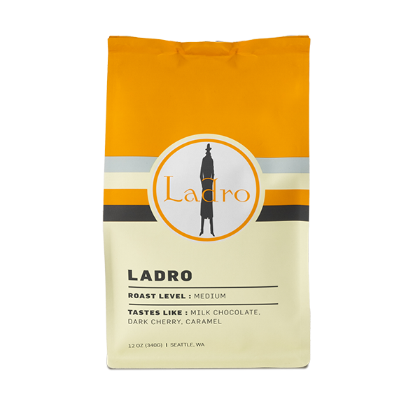 Ladro Espresso 12 oz - Coffee Press for Smooth Everyday Brewing