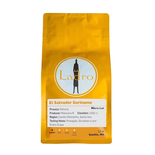 El Salvador Suriname 12 oz - Roasted Coffee for Everyday Home Brewing