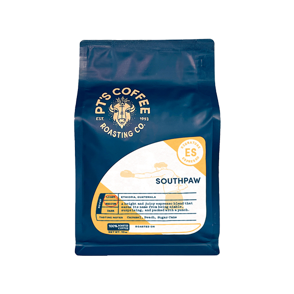 Southpaw Espresso 2 lb - Coffee Press for Smooth Everyday Brewing
