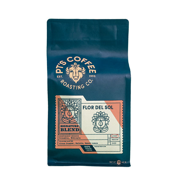 Flor del Sol 12 oz - Roasted Coffee for Everyday Home Brewing
