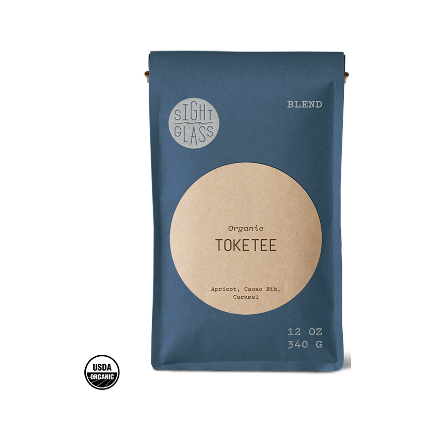 Organic Toketee 12 oz - Roasted Coffee for Everyday Home Brewing