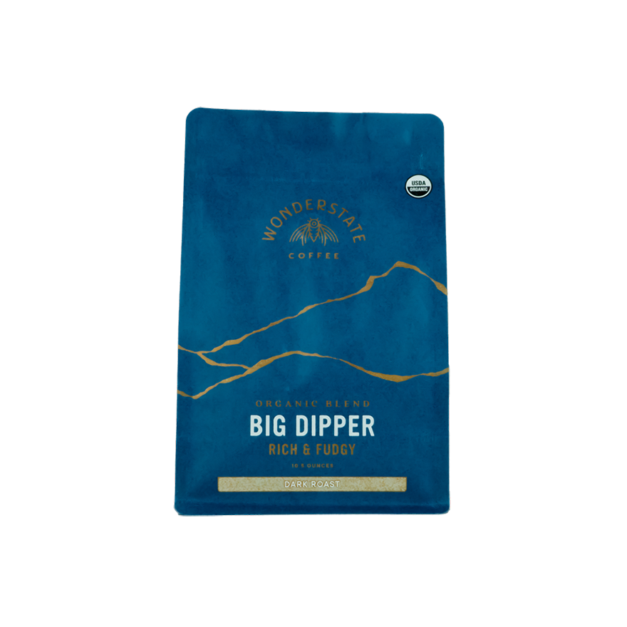 Organic Big Dipper 10.5 oz - Roasted Coffee for Everyday Home Brewing