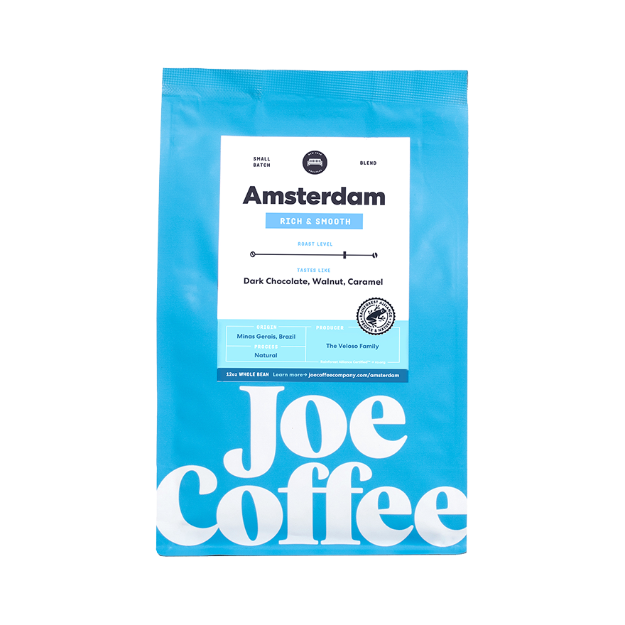Amsterdam 12 oz - Roasted Coffee for Everyday Home Brewing