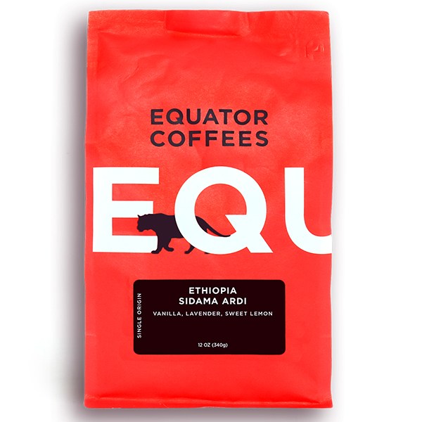 Ethiopia Sidama Ardi 12 oz - Roasted Coffee for Everyday Home Brewing