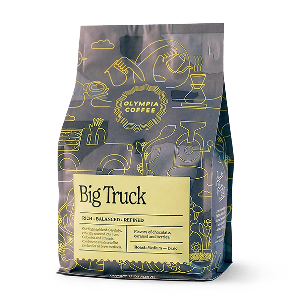 Big Truck 12 oz - Roasted Coffee for Everyday Home Brewing