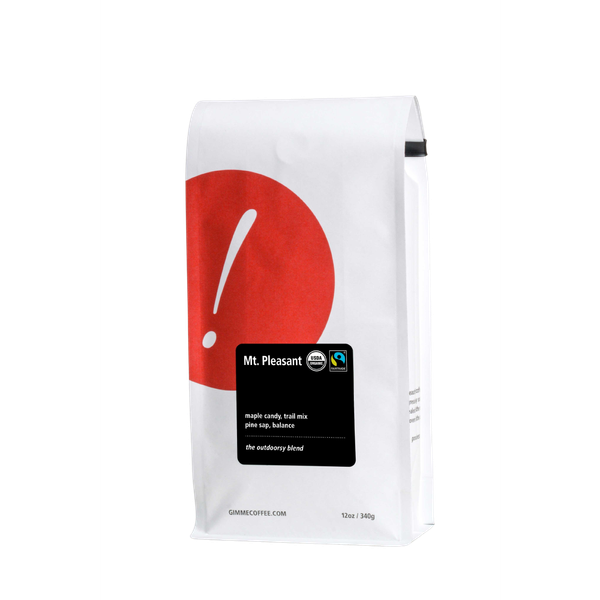 Mt Pleasant Fairtrade Organic 2 lb - Roasted Coffee for Everyday Home Brewing