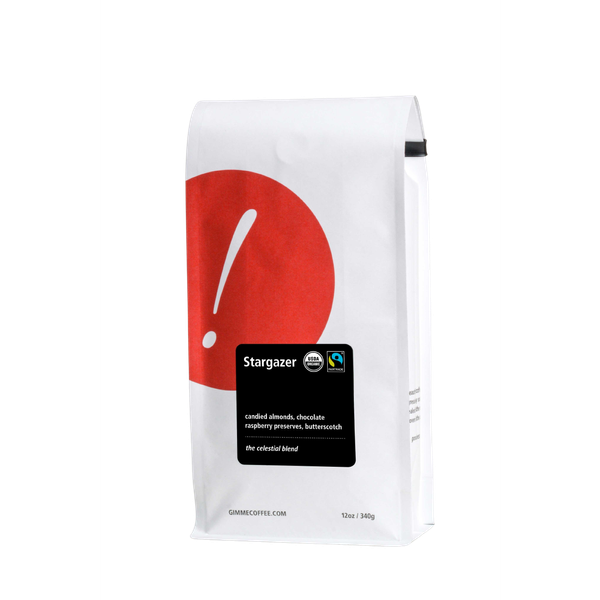 Stargazer Fairtrade Organic 2 lb - Roasted Coffee for Everyday Home Brewing