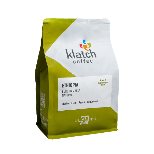 Ethiopia Buku Hambela Natural 2 lb - Roasted Coffee for Everyday Home Brewing