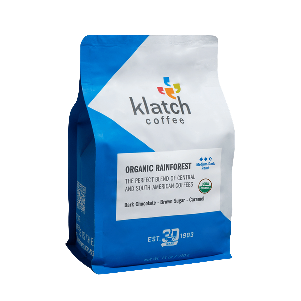 Organic Rainforest Blend 2 lb - Roasted Coffee for Everyday Home Brewing