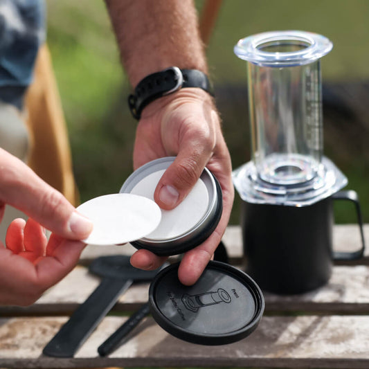 AeroPress Travel Filter Holder - Reusable Coffee Filter for Everyday Brewing