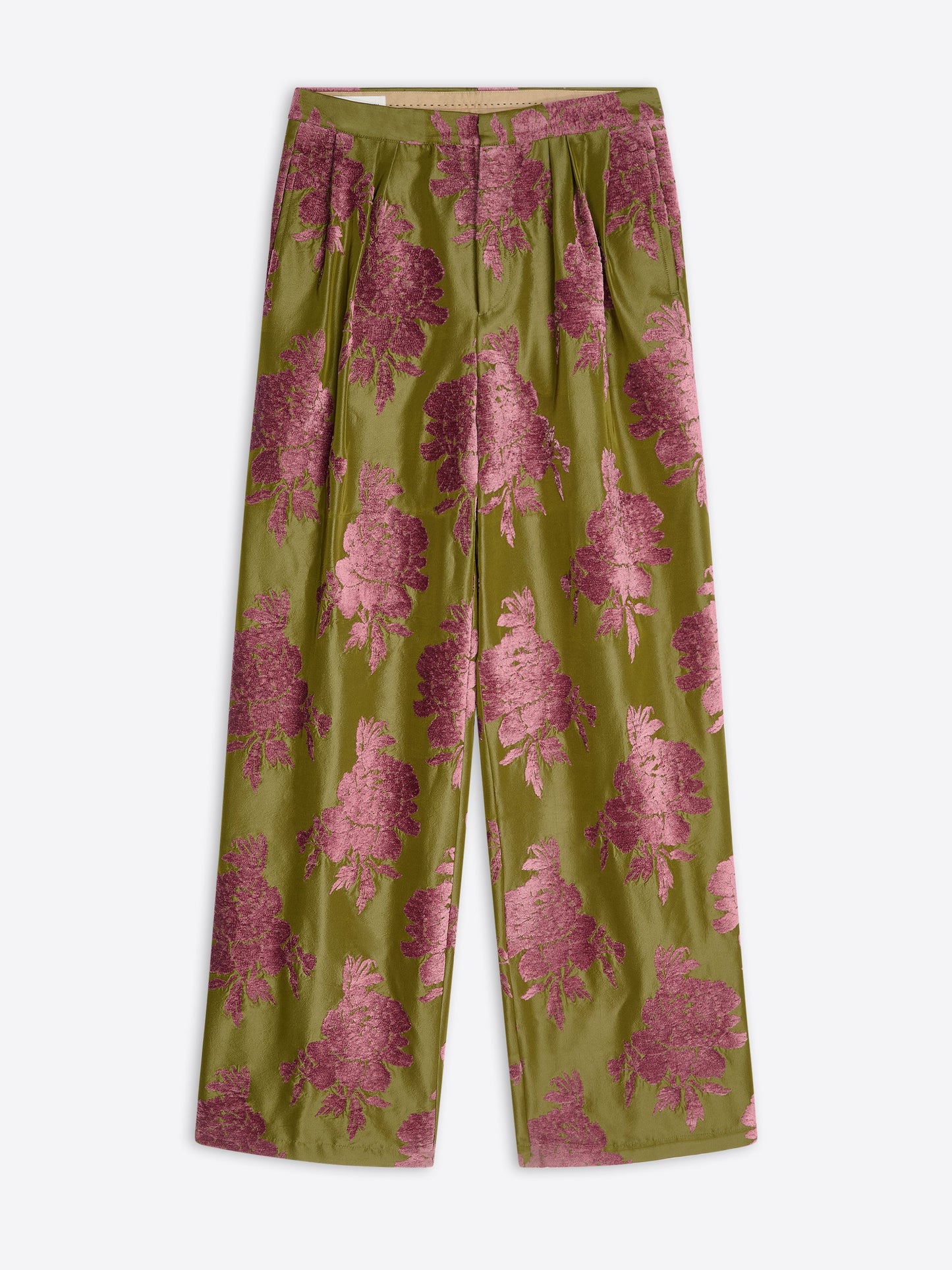 Pleated Fil Coupﾨﾦ Pants