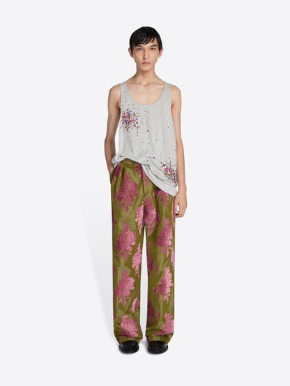 Pleated Fil Coupﾨﾦ Pants