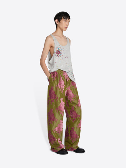 Pleated Fil Coupﾨﾦ Pants