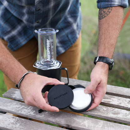 AeroPress Travel Filter Holder - Reusable Coffee Filter for Everyday Brewing