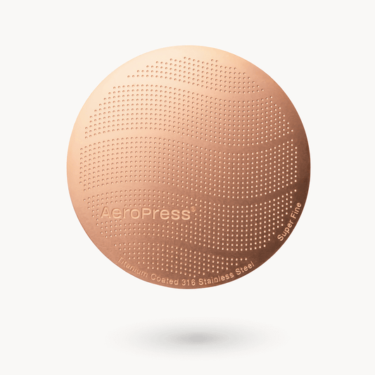 AeroPress Gold Tone Filter - Standard - Reusable Coffee Filter for Everyday Brewing