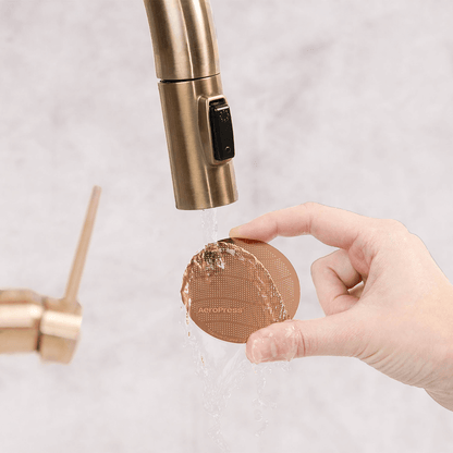 AeroPress Gold Tone Filter - Standard - Reusable Coffee Filter for Everyday Brewing