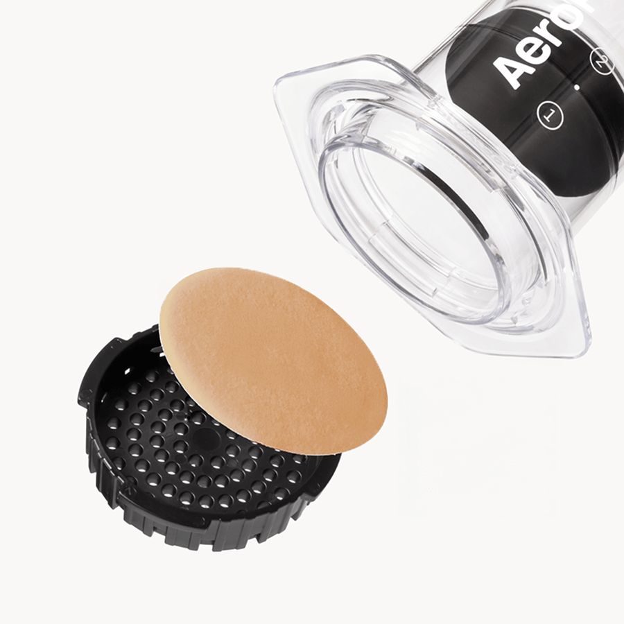 AeroPress Natural Paper Micro - Filters - Standard - Reusable Coffee Filter for Everyday Brewing