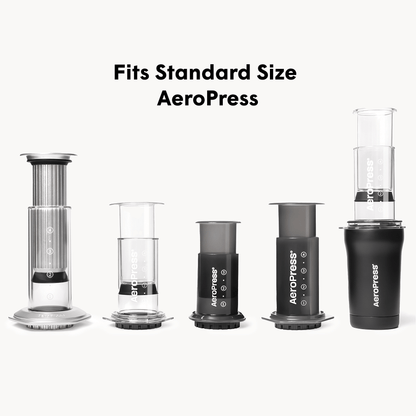 AeroPress Natural Paper Micro - Filters - Standard - Reusable Coffee Filter for Everyday Brewing