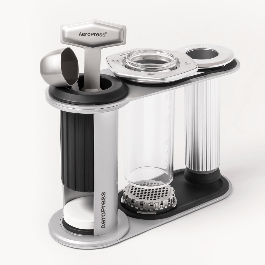 AeroPress Organizer Stand - Stainless Steel - Coffee Station Organizer for Everyday Use