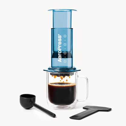 AeroPress Coffee Maker - Clear and Colors - Coffee Press for Smooth Everyday Brewing