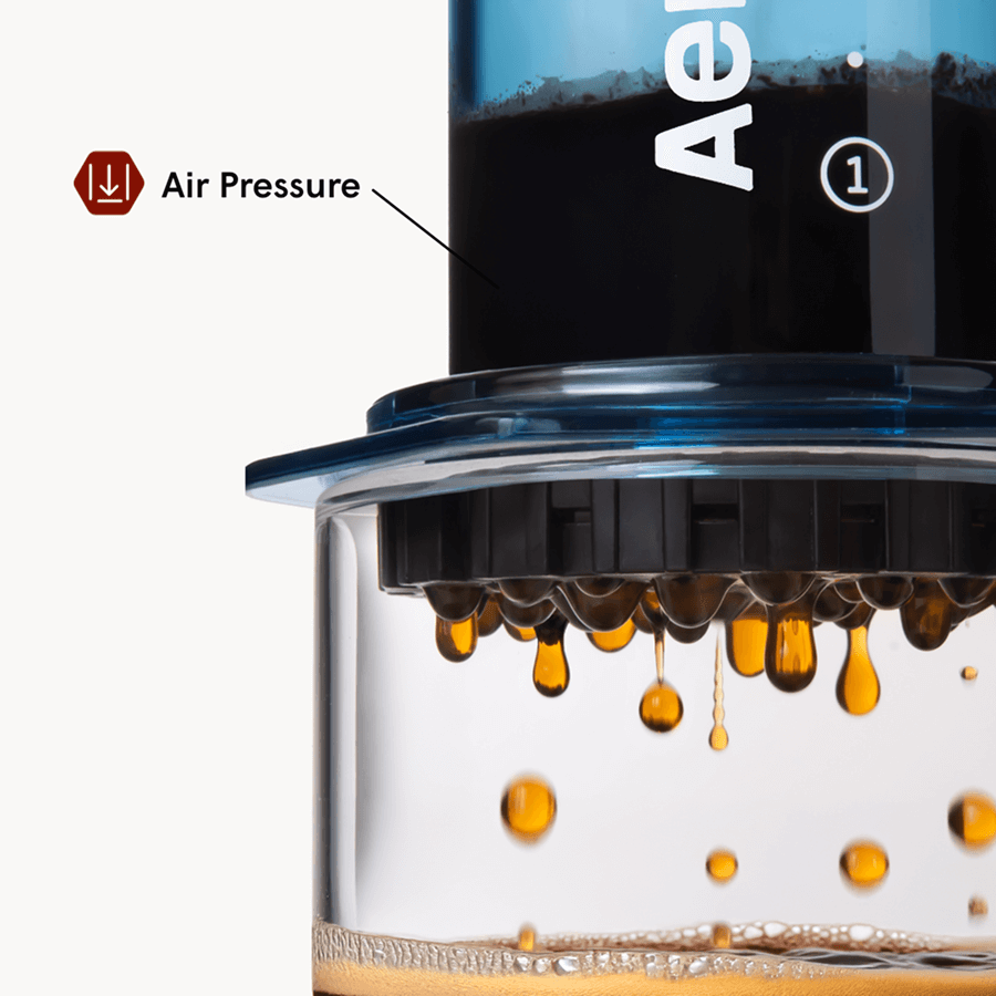 AeroPress Coffee Maker - Clear and Colors - Coffee Press for Smooth Everyday Brewing