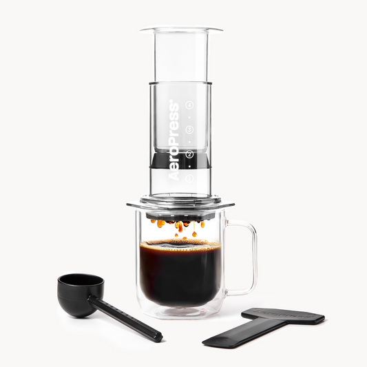 AeroPress Coffee Maker - Clear and Colors - Coffee Press for Smooth Everyday Brewing