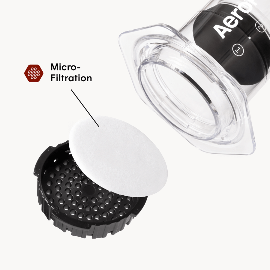 AeroPress Coffee Maker - Clear and Colors - Coffee Press for Smooth Everyday Brewing