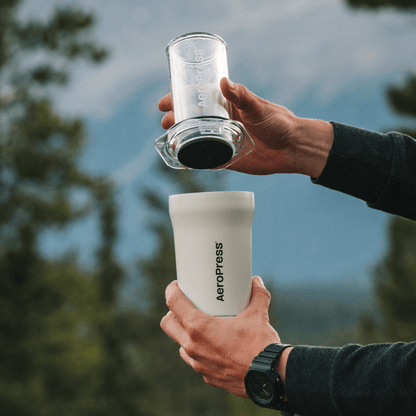 AeroPress Coffee Maker - Go Plus - Coffee Press for Smooth Everyday Brewing