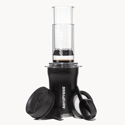AeroPress Coffee Maker - Go Plus - Coffee Press for Smooth Everyday Brewing