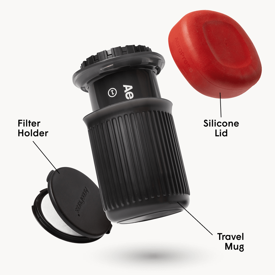 AeroPress Coffee Maker - Go - Coffee Press for Smooth Everyday Brewing