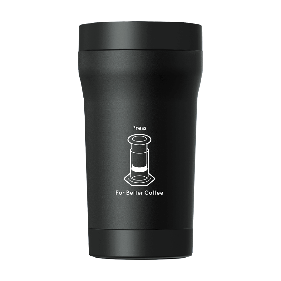 AeroPress Travel Coffee Tumbler - Stainless Steel - Coffee Drinkware for Home and Travel