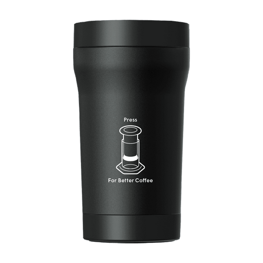 AeroPress Travel Coffee Tumbler - Stainless Steel - Coffee Drinkware for Home and Travel