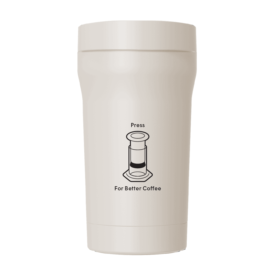AeroPress Travel Coffee Tumbler - Stainless Steel - Coffee Drinkware for Home and Travel