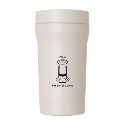 AeroPress Travel Coffee Tumbler - Stainless Steel - Coffee Drinkware for Home and Travel