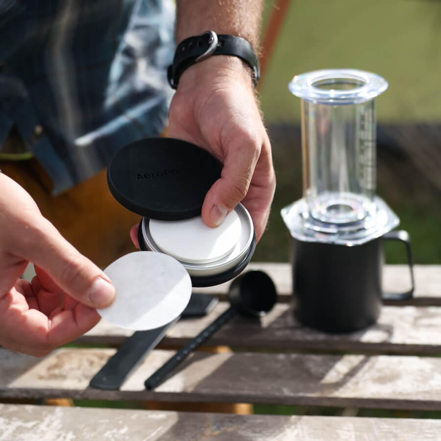 AeroPress Travel Filter Holder - Reusable Coffee Filter for Everyday Brewing