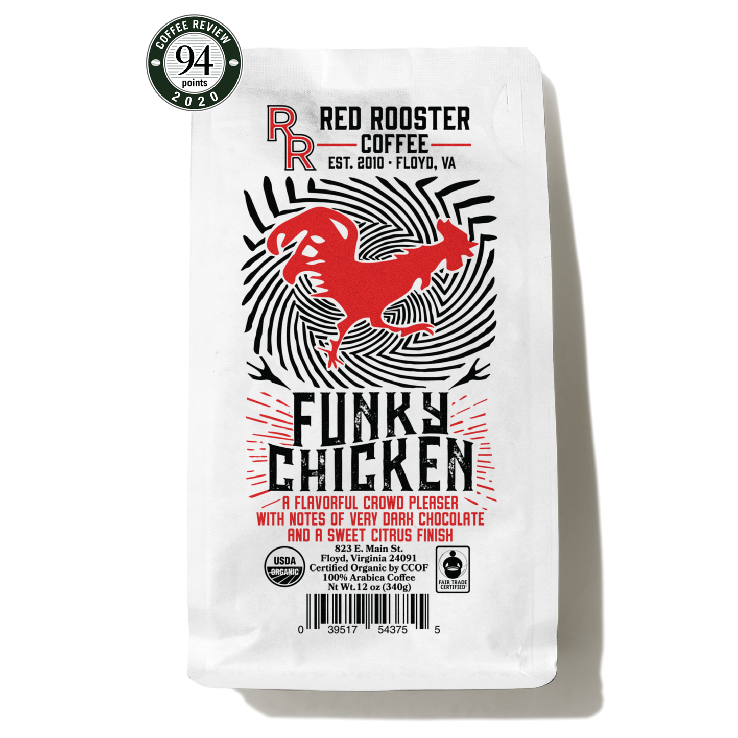 Organic Funky Chicken - Roasted Coffee for Everyday Home Brewing