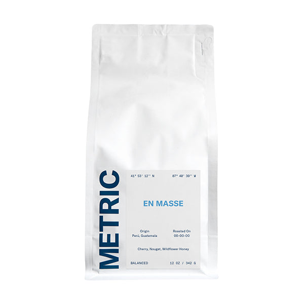 En Masse 12 oz - Roasted Coffee for Everyday Home Brewing