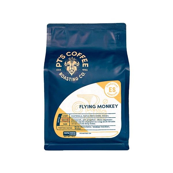 Flying Monkey Espresso 10 oz - Coffee Press for Smooth Everyday Brewing