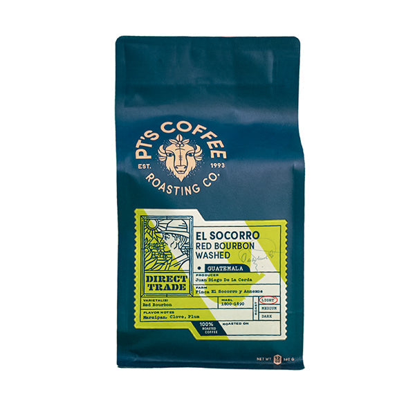 El Socorro Red Bourbon 12 oz - Roasted Coffee for Everyday Home Brewing