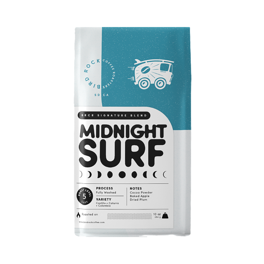 Midnight Surf 10 oz - Roasted Coffee for Everyday Home Brewing