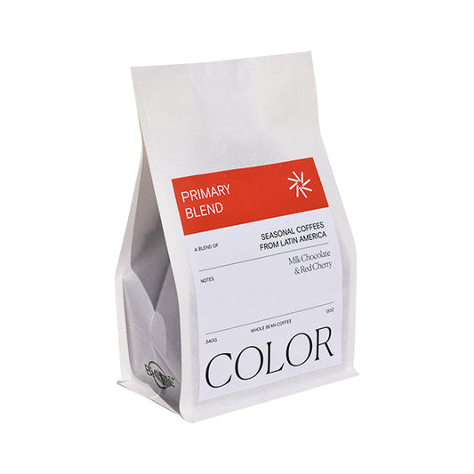 Primary (Our Seasonal Blend) 12 oz - Roasted Coffee for Everyday Home Brewing