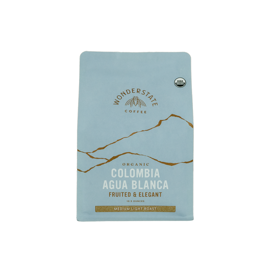 Organic Colombia Agua Blanca 10.5 oz - Roasted Coffee for Everyday Home Brewing