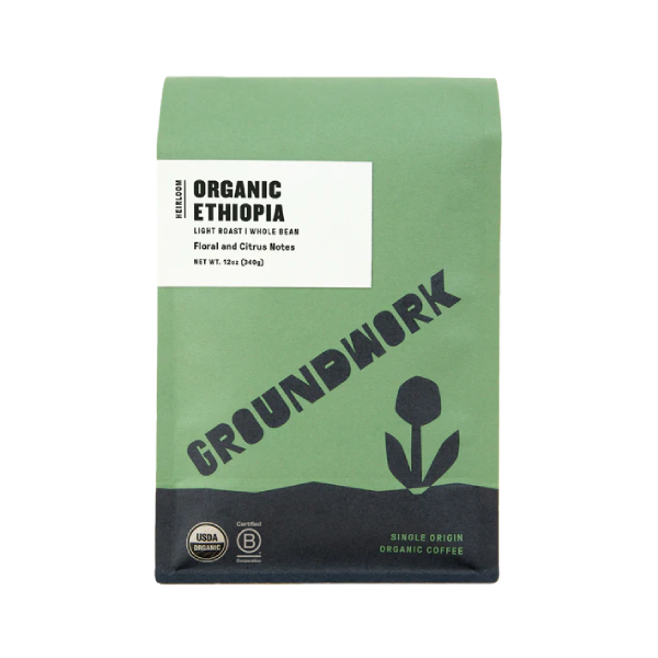 Ethiopia Heirloom 12 oz - Roasted Coffee for Everyday Home Brewing