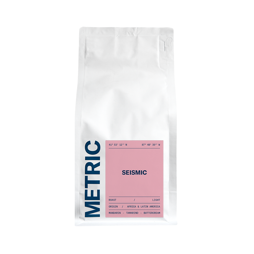 Seismic 10.5 oz - Roasted Coffee for Everyday Home Brewing