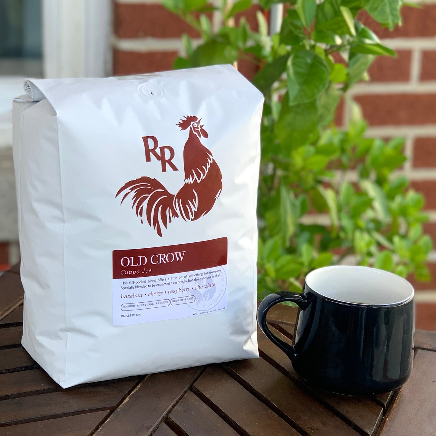 Organic Old Crow Cuppa Joe - Roasted Coffee for Everyday Home Brewing