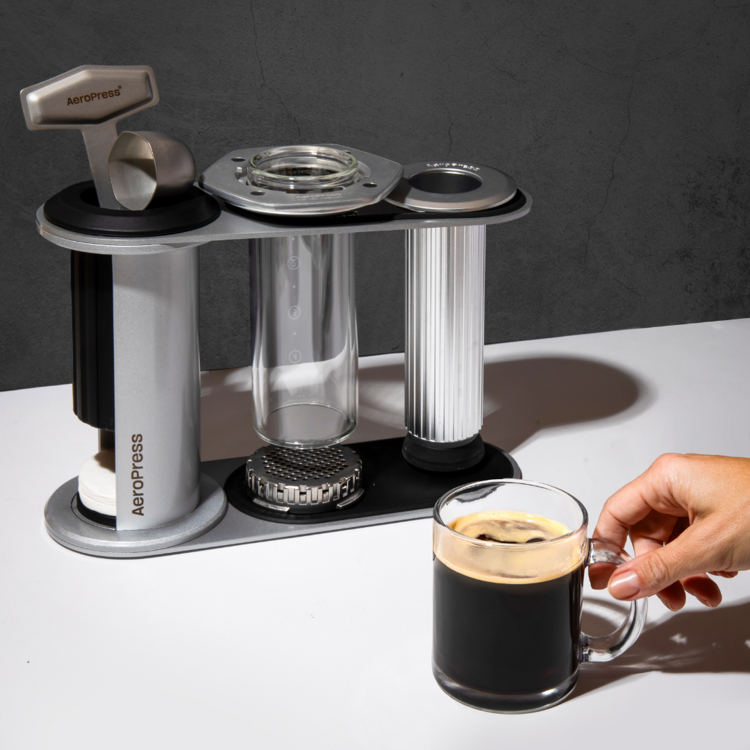 AeroPress Coffee Maker - Premium - Coffee Press for Smooth Everyday Brewing