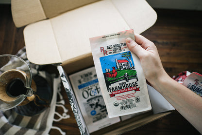 Organic Floyd Farmhouse Breakfast Blend - Roasted Coffee for Everyday Home Brewing