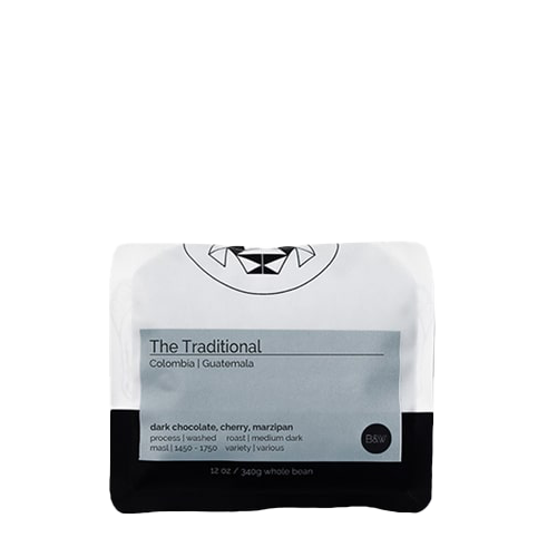 The Traditional 12 oz - Roasted Coffee for Everyday Home Brewing